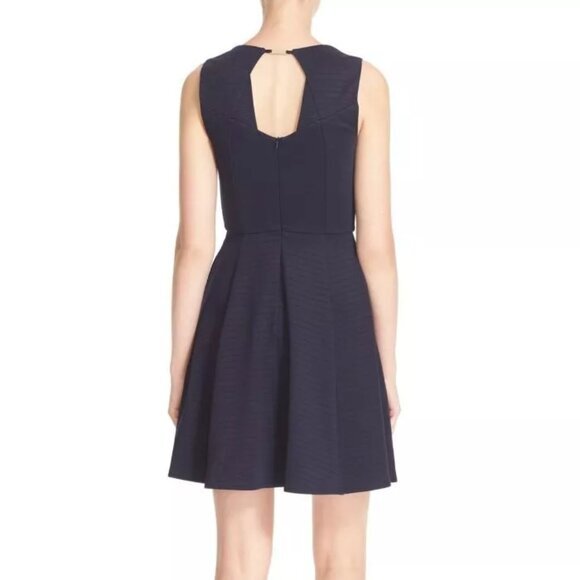 Ted Baker‎ Navy Blue Sew In Love Tawney, Sz 3 - Picture 3 of 5